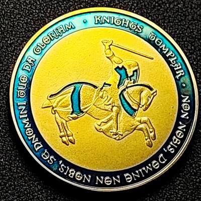 泉币菌-第170场- 精品福利场 - 纪念章 马剑骑士 40×3mm