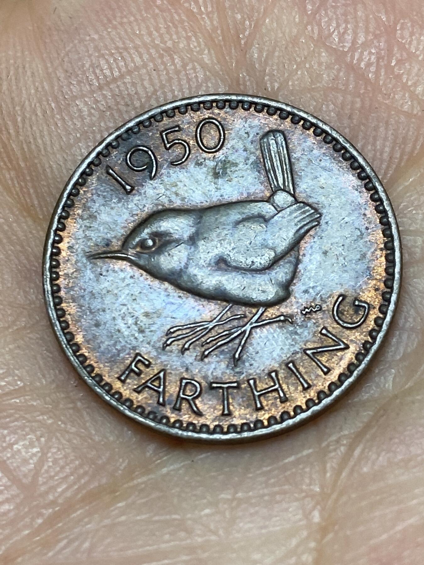 2026年第八场(总第一百七十七场）外国好品散币场(免佣金) 英国🇬🇧1950年1法新(乔治六世第二版)