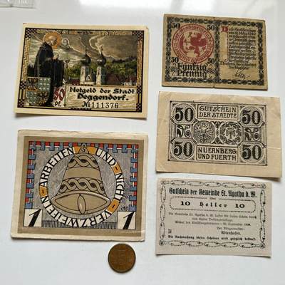 🌹外币初藏🌹🐯2026年第8场  每周二四六晚8️⃣点 接代拍 - 德国一战时期紧急币—7