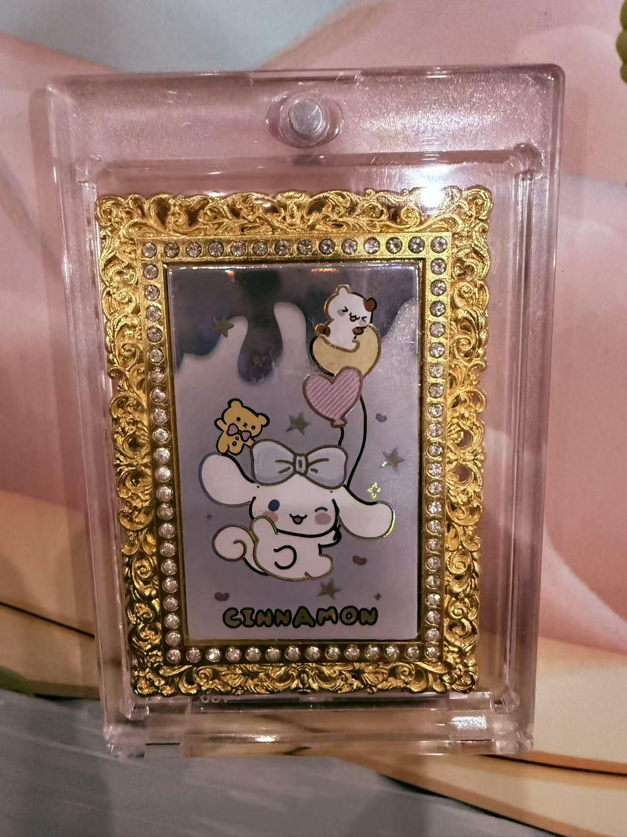 寸草不生拍卖第十八期  萌卡三丽鸥 珐琅 金属卡 十分精美