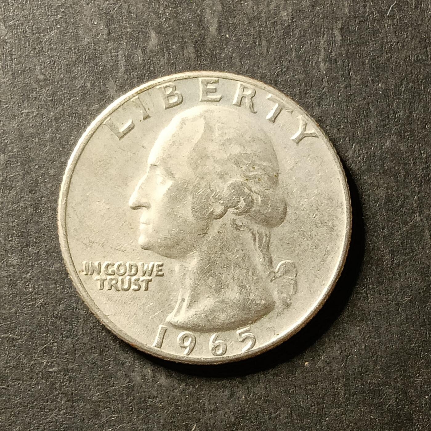 逸泉钱币2026A世界散币纸币纪念币专场A第一场 376 美国25美分华盛顿