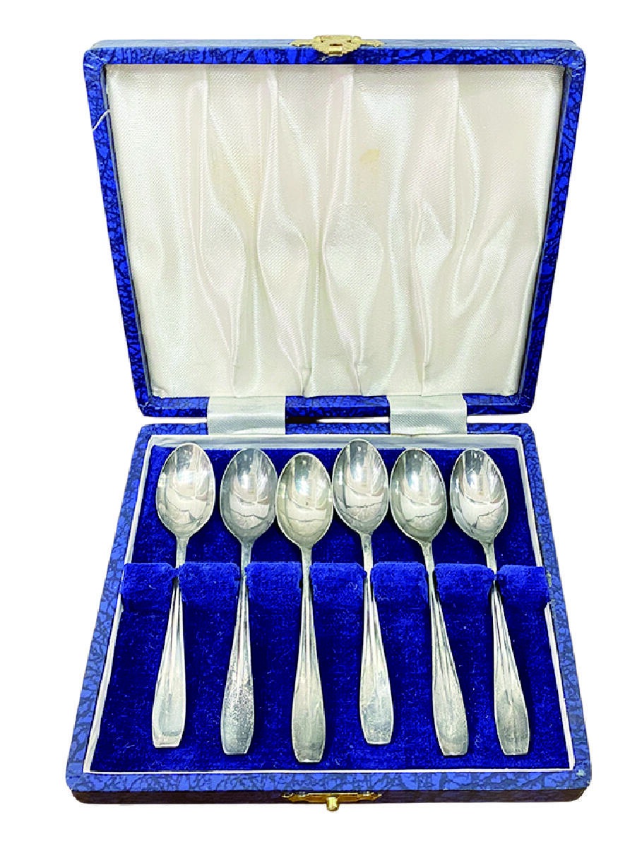 上海拍卖行2025年秋季古董珍玩拍卖会 德国镀银咖啡勺(原装盒)