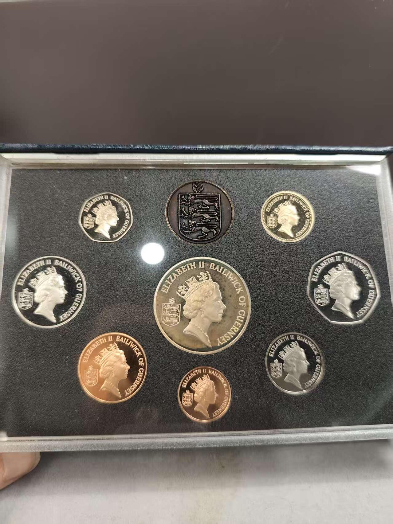 G&W世界散币，银币处理专场（第43场） 根西岛1987年8枚套