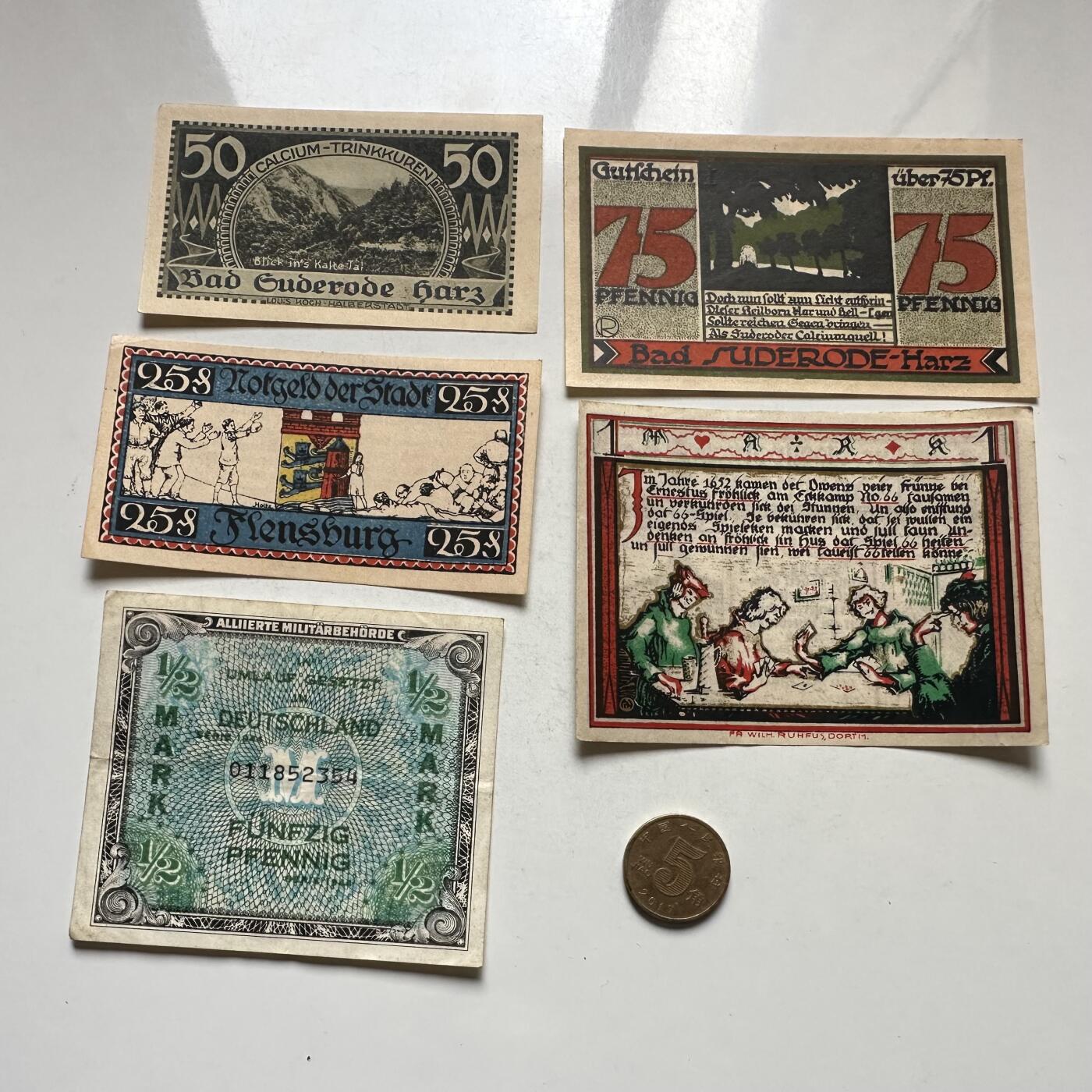 🌹外币初藏🌹🐯2026年第8场  每周二四六晚8️⃣点 接代拍 德国一战时期紧急币—20