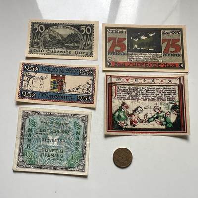 🌹外币初藏🌹🐯2026年第8场  每周二四六晚8️⃣点 接代拍 - 德国一战时期紧急币—20