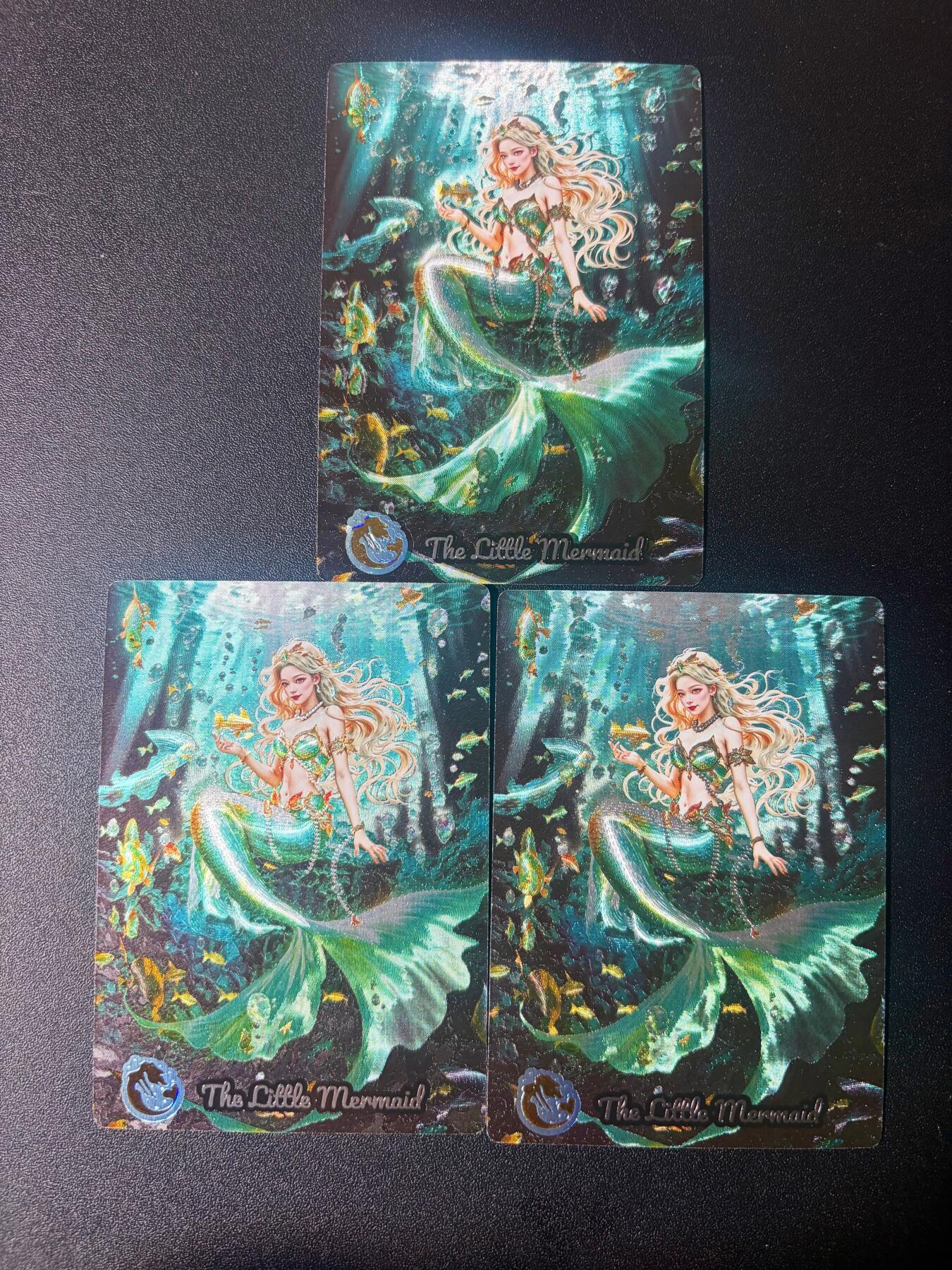 NO.21 好又多金牌大场，新店点关注不迷路！每周一站式配齐，方便凑单！（周6晚8点截拍，卖家送拍0抽成！） 奇点卡牌 人鱼公主 粗闪3张