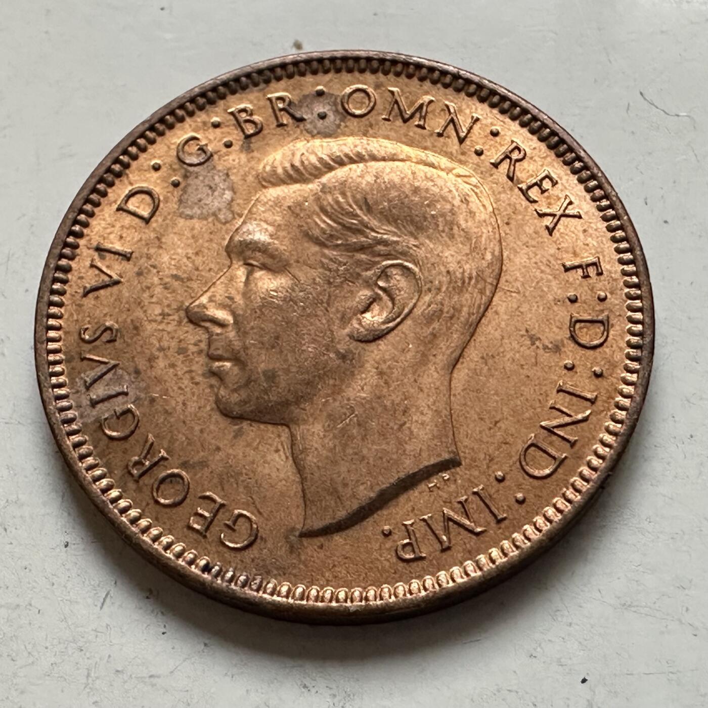 🌹外币初藏🌹🐯2026年第8场  每周二四六晚8️⃣点 接代拍 英国1937年一法新 原光 登基首年