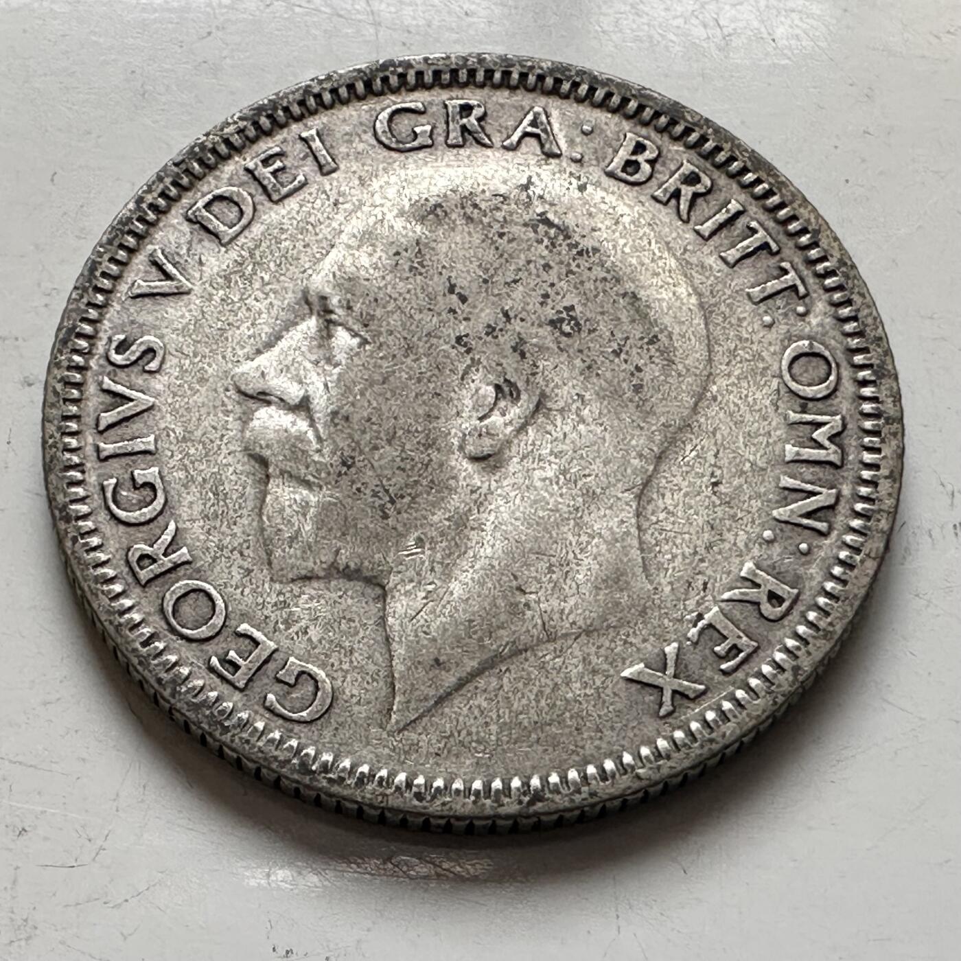 🌹外币初藏🌹🐯2026年第8场  每周二四六晚8️⃣点 接代拍 英国1927年1先令银币 5.65克50%银