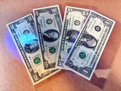 【Blue Auction】世界纸币精拍第776期——18级TOP拍卖/信誉/品质/专业/高效💫 - 【一组4张】美国 1995年1-20美金 UNC/UNC-