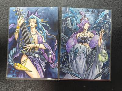 天玑星卡拍第161期《1.15周四截拍》持续收拍收评中 满赠卡需备注 - 【手绘卡】Rubick 西游 蜘蛛精 蝎子精 手绘卡