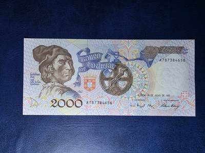 叁拾收藏第34期 - 葡萄牙1992年2000埃斯库多  UNC