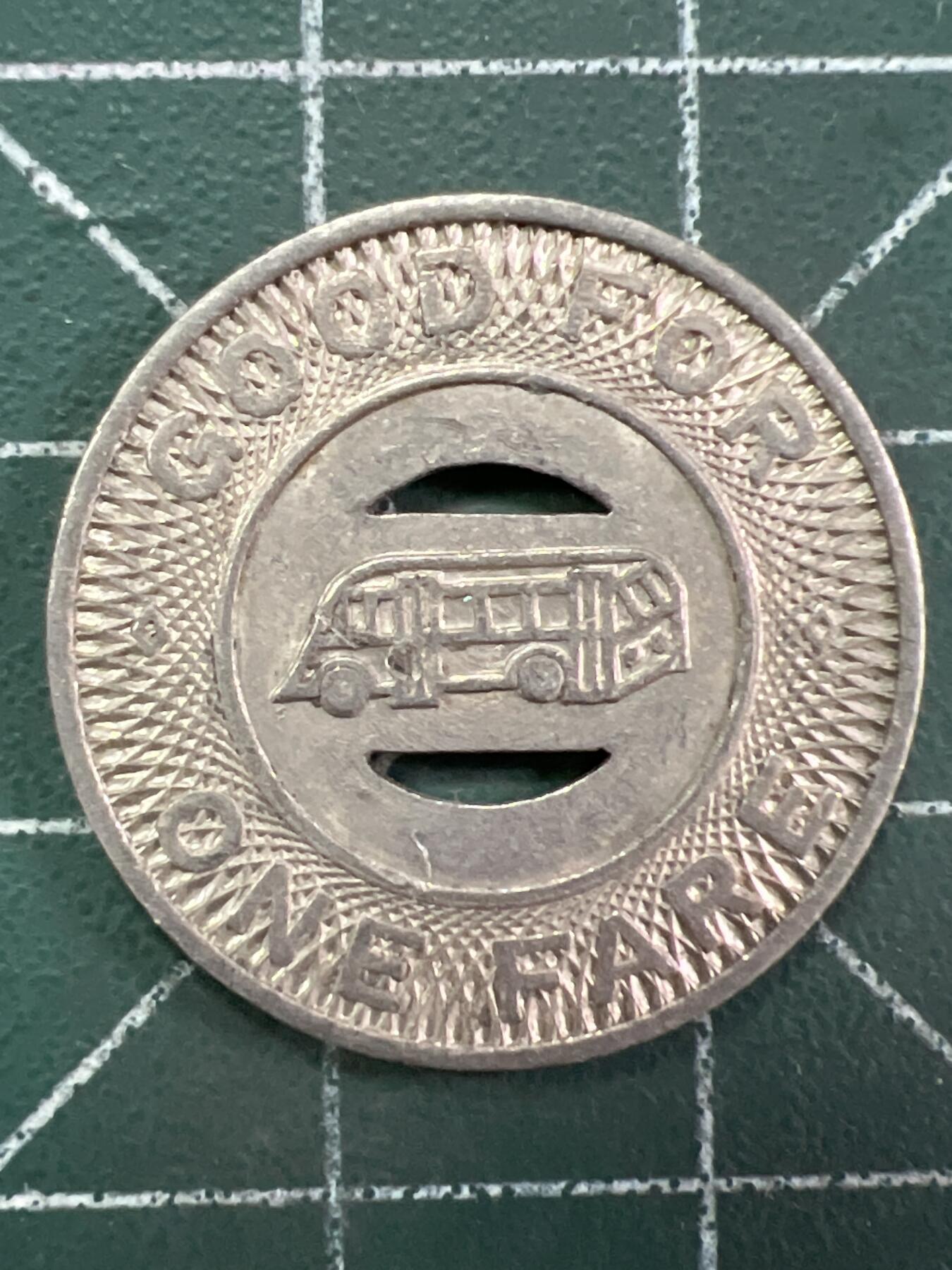 第1098 硬币专场 （无押金，捡漏，全场50包邮，偏远地区除外，接收代拍业务，本店十天发一次货） 公交代用币