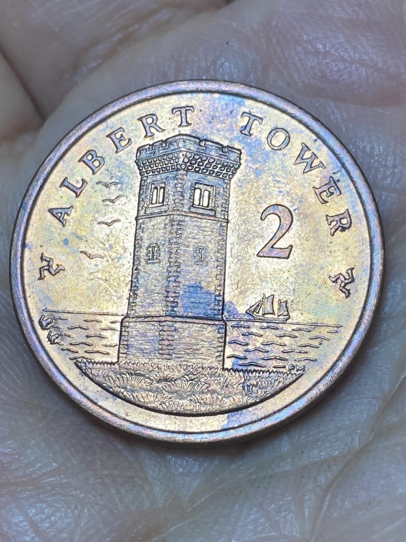 2026年第八场(总第一百七十七场）外国好品散币场(免佣金) 马恩岛2005年2便士(伊丽莎白二世老年)