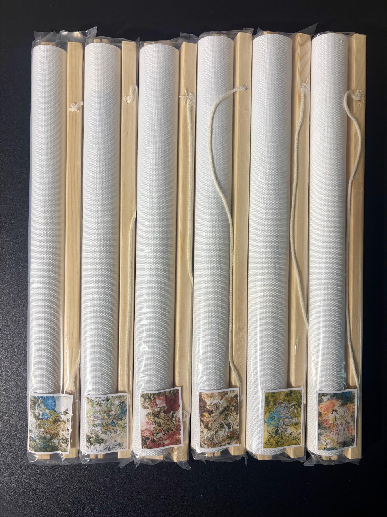 NO.21 好又多金牌大场，新店点关注不迷路！每周一站式配齐，方便凑单！（周6晚8点截拍，卖家送拍0抽成！） 墨染水浒 莹彩意 挂画一套6幅五虎+潘巧云（随机一张亲签）全新未拆