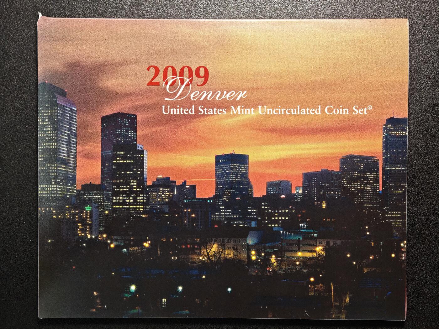 【德藏】世界币章拍卖第162期（拍品征集中~欢迎藏友联系） 2009年 美国丹佛造币厂硬币18枚装帧套装