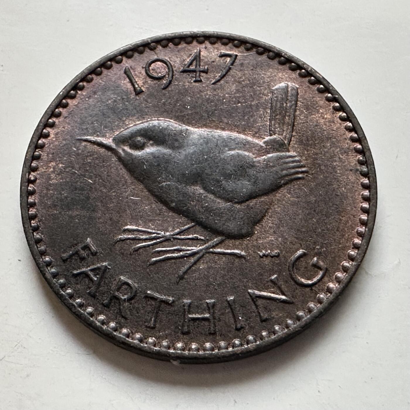 🌹外币初藏🌹🐯2026年第8场  每周二四六晚8️⃣点 接代拍 英国1947年一法新 b