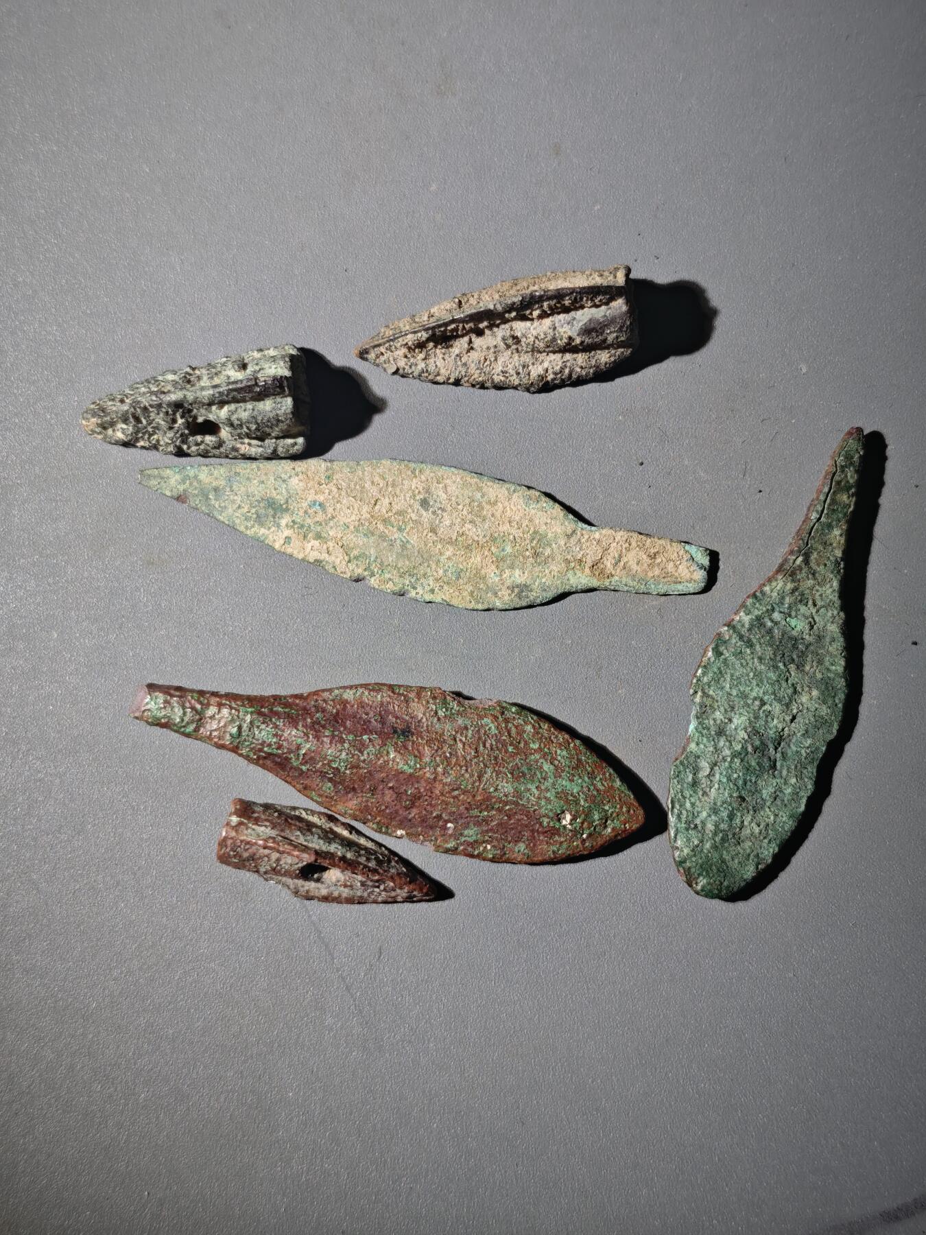 107期新疆红钱粟特钱币丝路钱币专场 老箭头一组