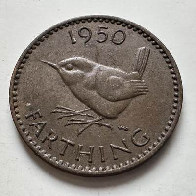 🌹外币初藏🌹🐯2026年第8场  每周二四六晚8️⃣点 接代拍 - 英国1950年一法新 a