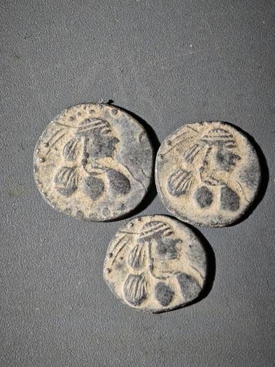 107期新疆红钱粟特钱币丝路钱币专场 - A7铅制丝路币