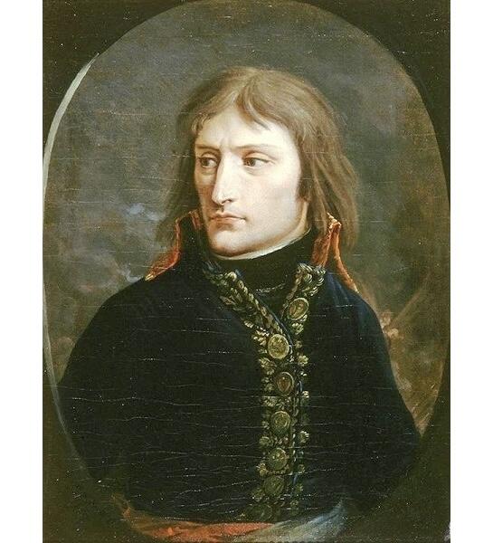 【银】法国纪念1799年拿破仑雾月政变 高浮雕精制镀金大银章 52MM 38克