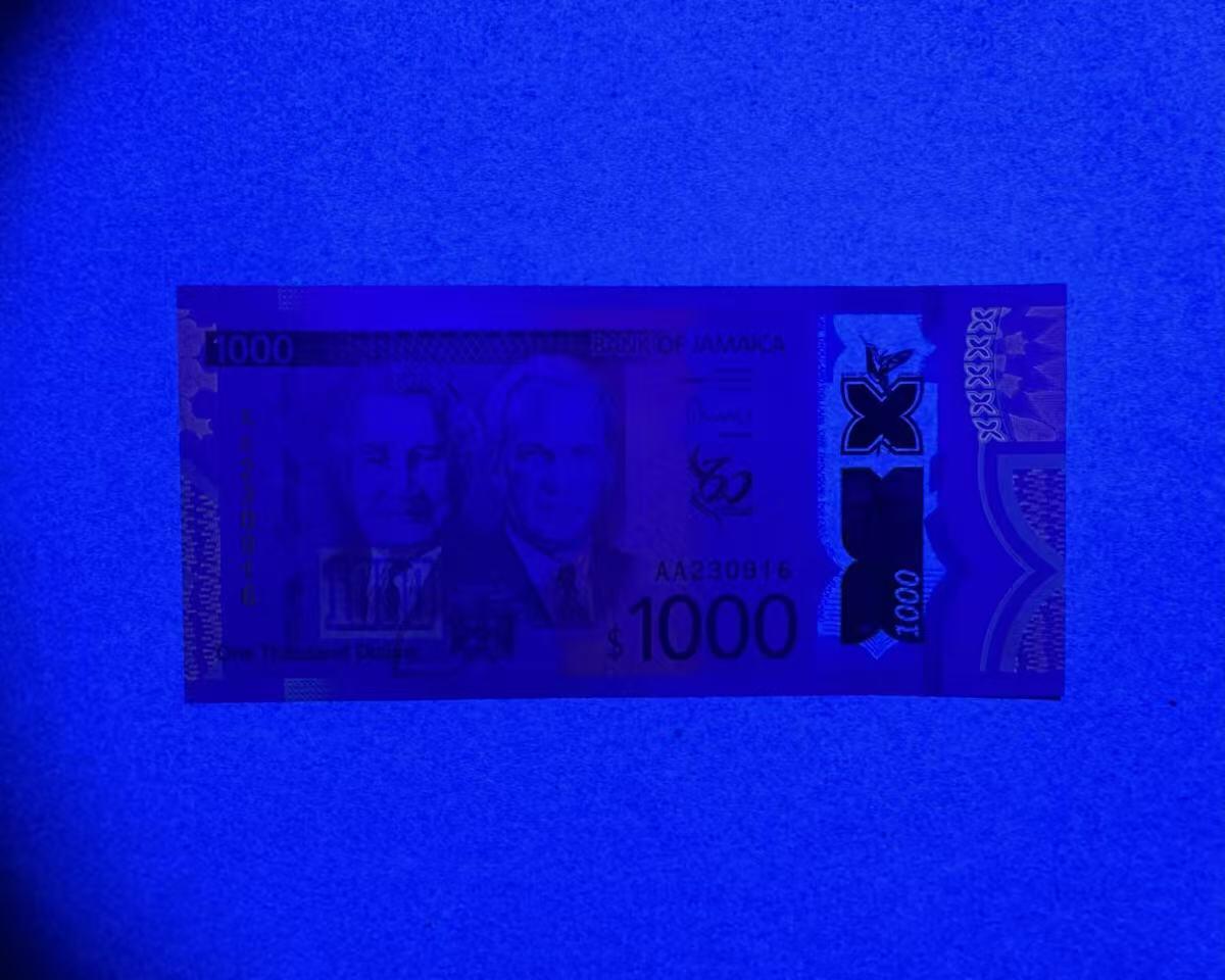 【Blue Auction】世界纸币精拍第776期——18级TOP拍卖/信誉/品质/专业/高效💫 【AA冠无47】牙买加 2022年1000元 全新UNC