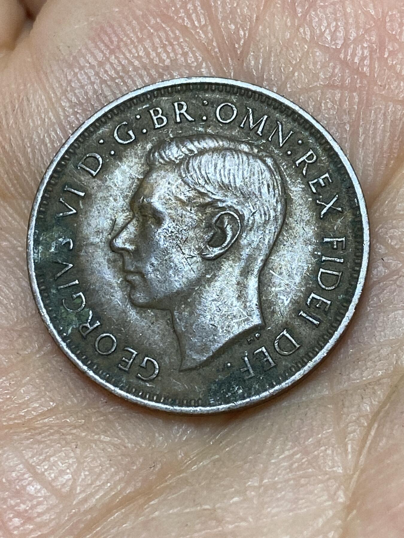 2026年第八场(总第一百七十七场）外国好品散币场(免佣金) 英国🇬🇧1950年1法新(乔治六世第二版)