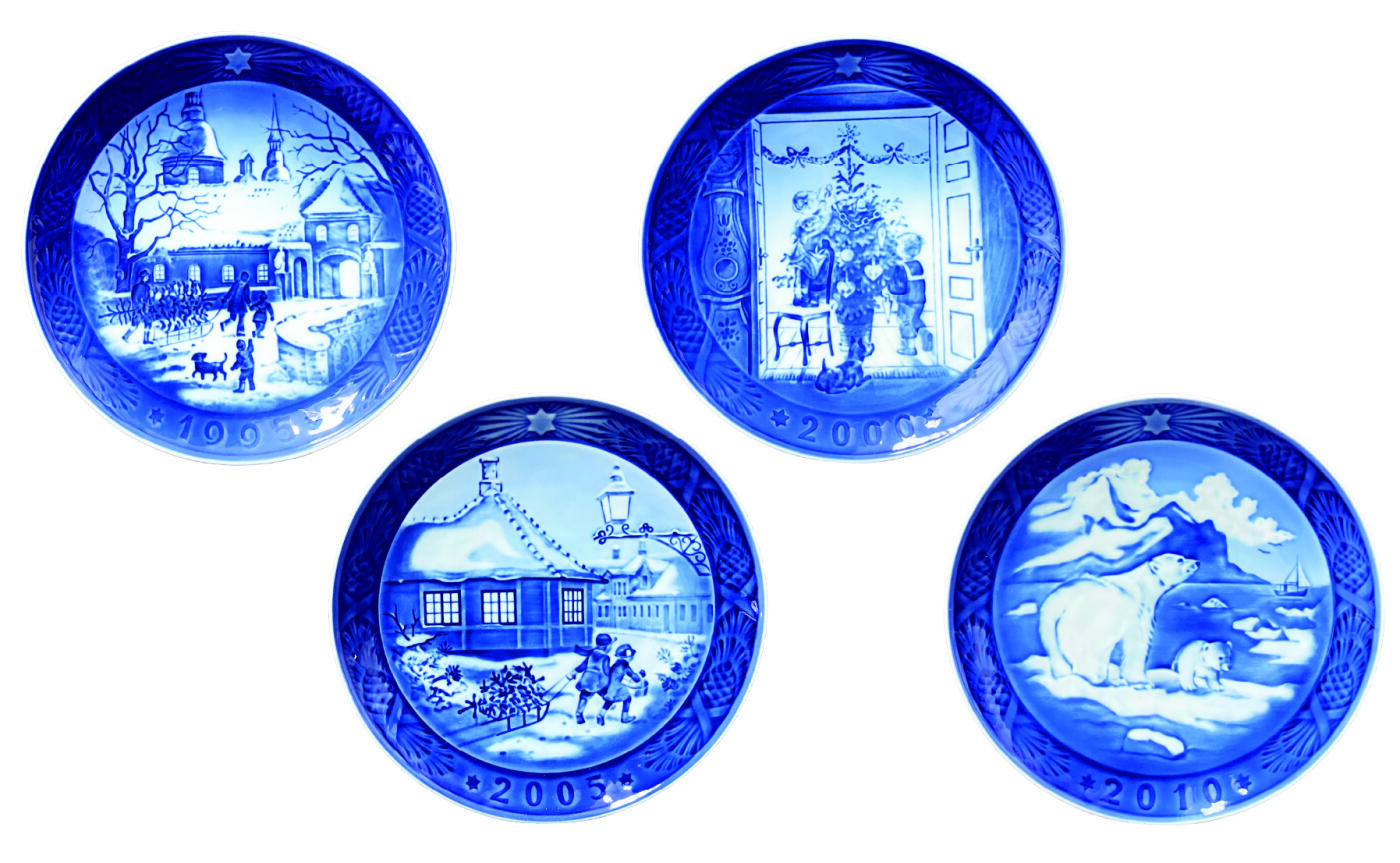 上海拍卖行2025年秋季古董珍玩拍卖会 丹麦皇家哥本哈根年份纪念盘(全新,原装盒)