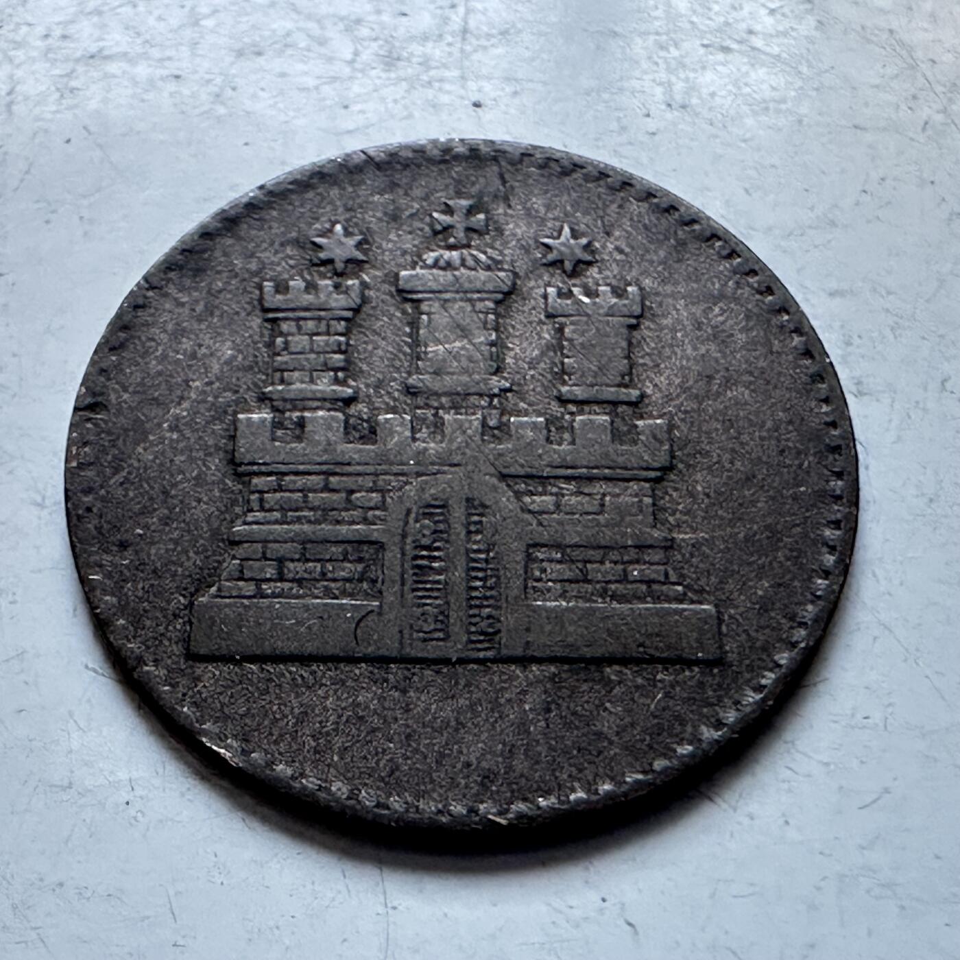 🌹外币初藏🌹🐯2026年第8场  每周二四六晚8️⃣点 接代拍 德国汉堡1855年1斯基林