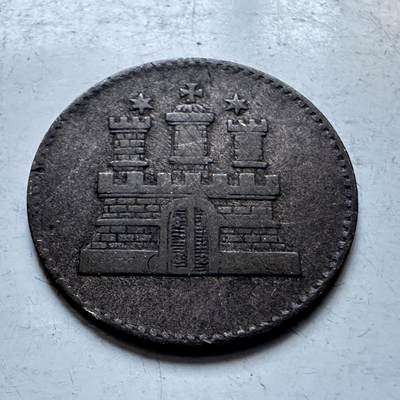 🌹外币初藏🌹🐯2026年第8场  每周二四六晚8️⃣点 接代拍 - 德国汉堡1855年1斯基林