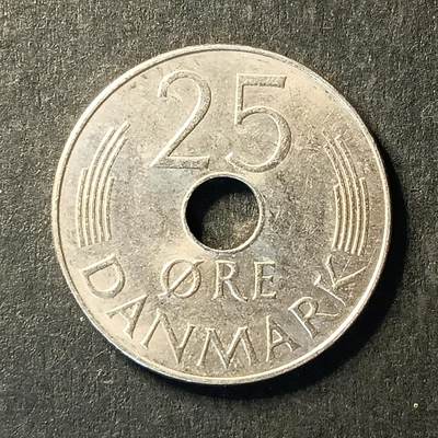 逸泉钱币2026A世界散币纸币纪念币专场A第一场 - 326 丹麦25欧尔