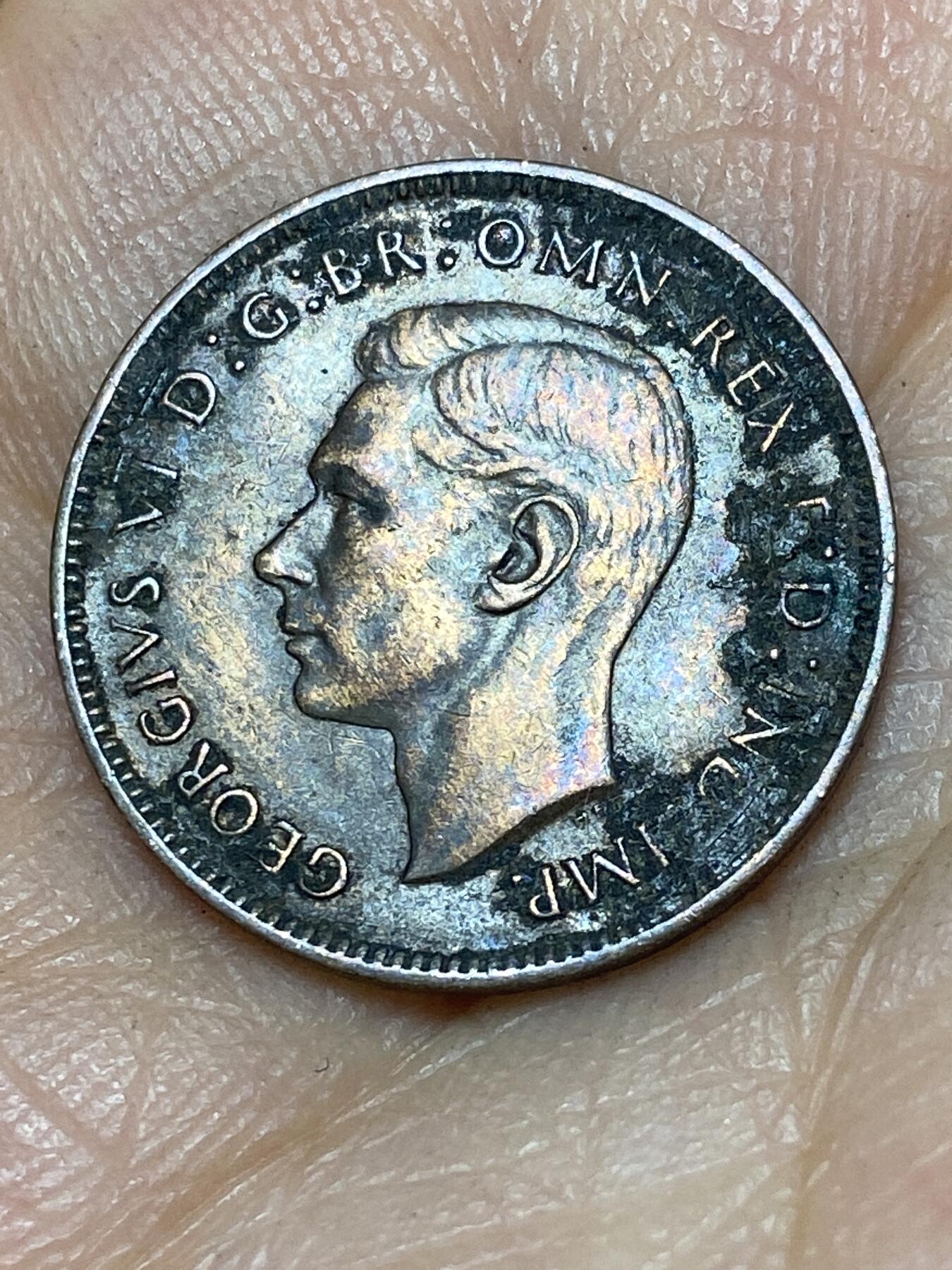 2026年第八场(总第一百七十七场）外国好品散币场(免佣金) 英国🇬🇧1946年1法新(乔治六世第一版)