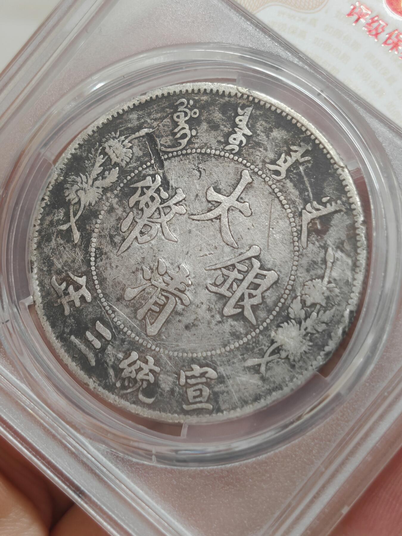 宣统三年 大清银币一元