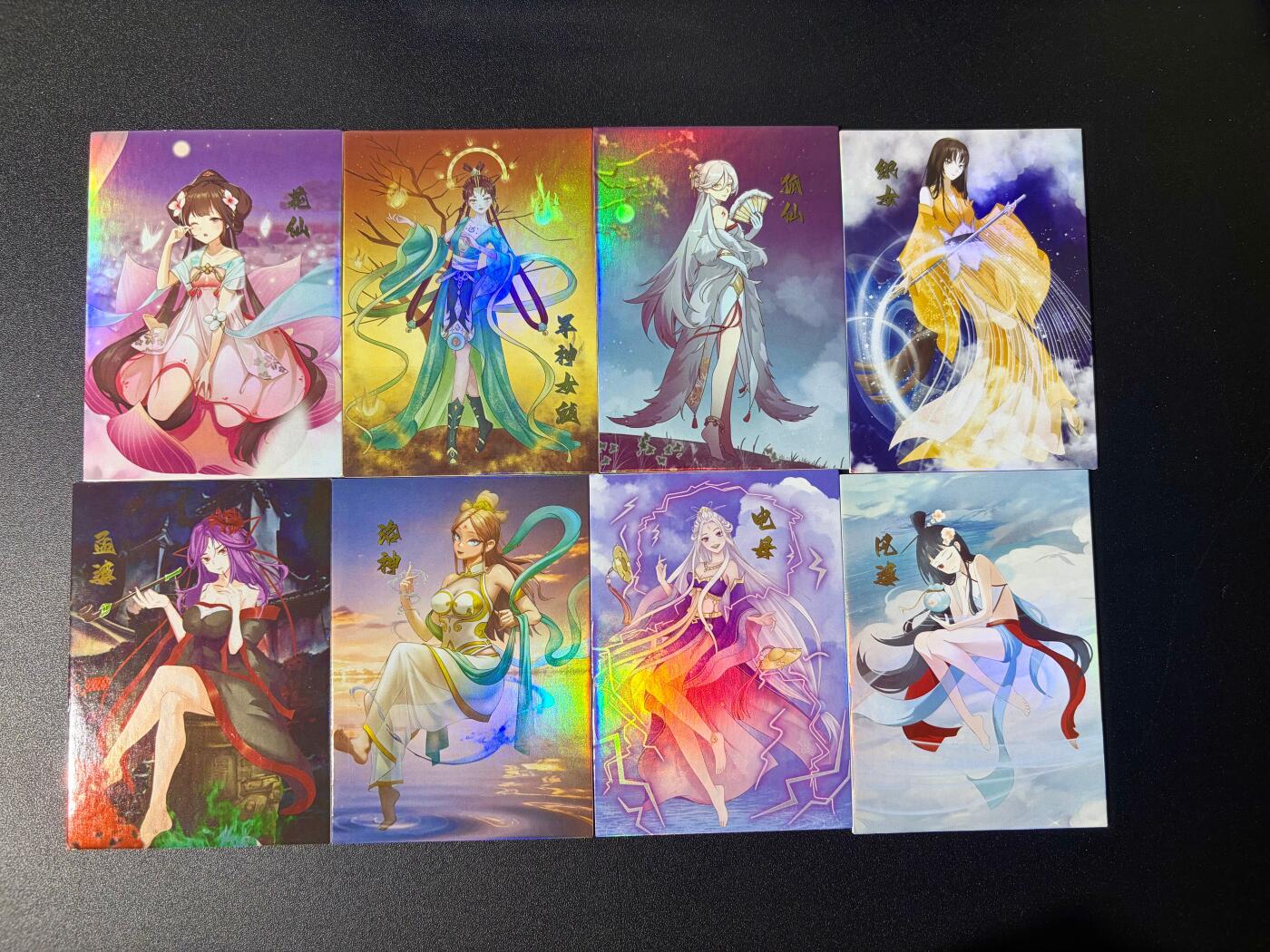 NO.21 好又多金牌大场，新店点关注不迷路！每周一站式配齐，方便凑单！（周6晚8点截拍，卖家送拍0抽成！） 贞旅文化 女仙女神 彩闪 厚卡 8张 流通品相