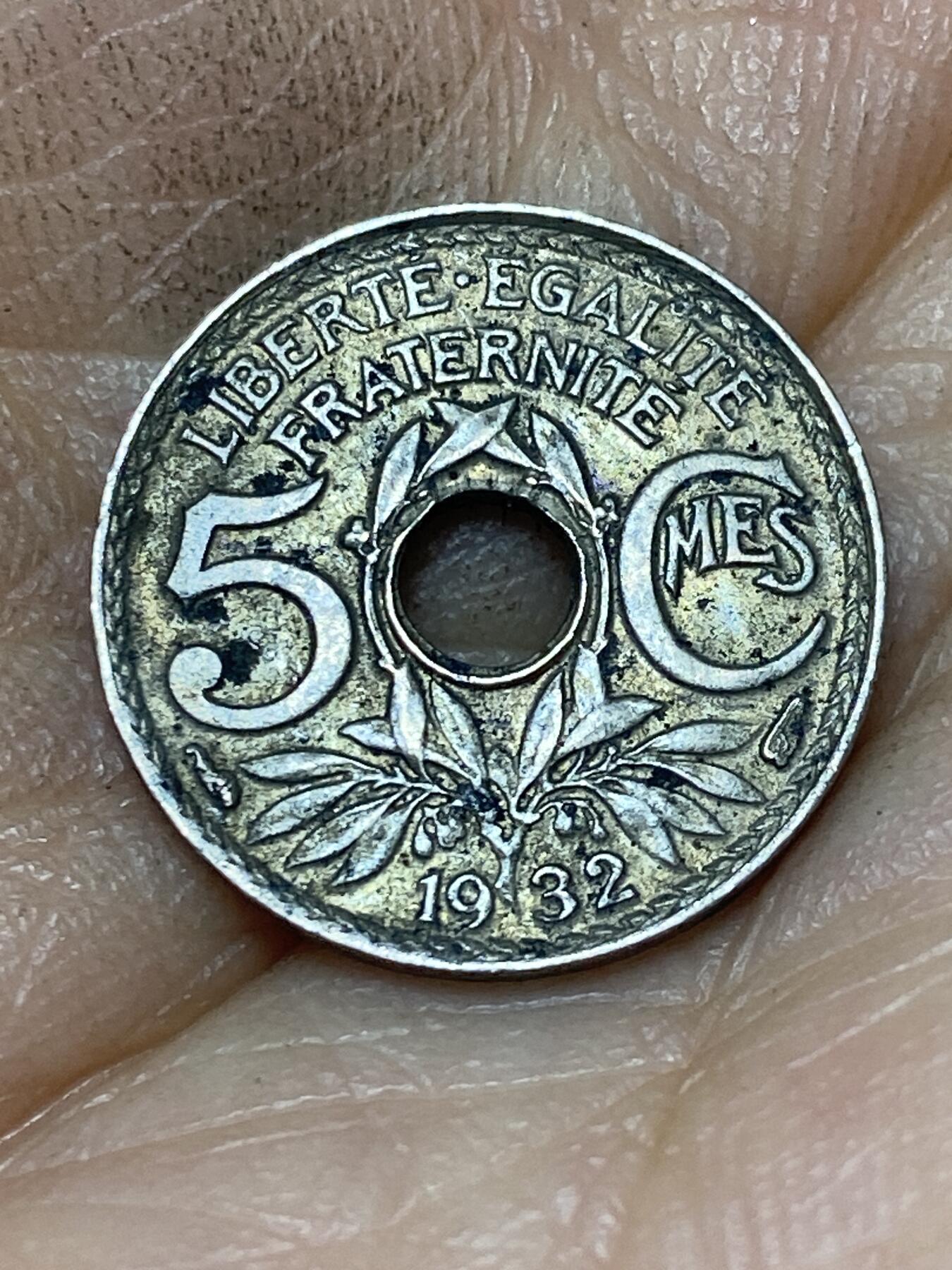 2026年第八场(总第一百七十七场）外国好品散币场(免佣金) 法兰西第三共和国1932年5生丁