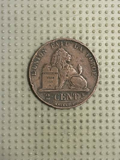 2026年第12场各国散币拍卖（总第162场）16.17两天外出，18号可以发货 - 比利时1863年2分