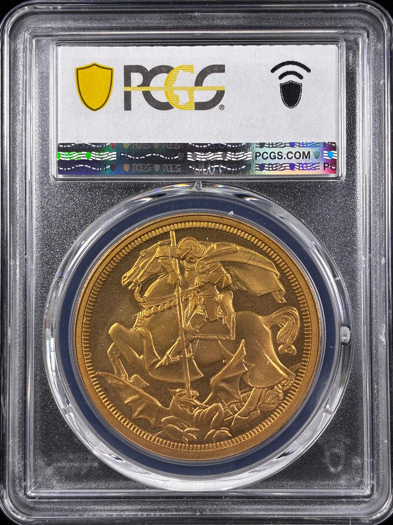 【雨安】【直播拍卖】【第0124期-评级币章】2026-01-17 周六 19:30 [评级欧洲] Great Britain 英国 1克朗 1911年 乔治五世 X#94a 精制 PCGS-PR67 精制币