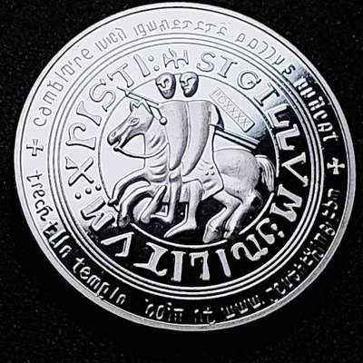 泉币菌-第170场- 精品福利场 - 纪念章 马剑骑士 40×3mm