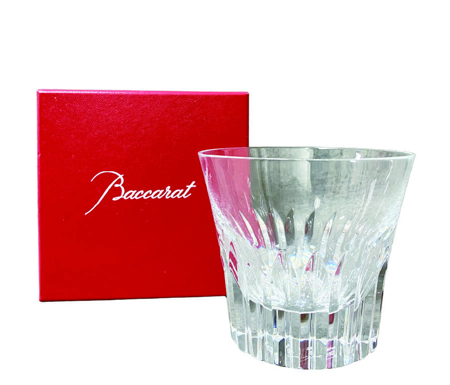 上海拍卖行2025年秋季古董珍玩拍卖会 法国Baccarat经典款2022版水晶威士忌杯(全新,原装盒)