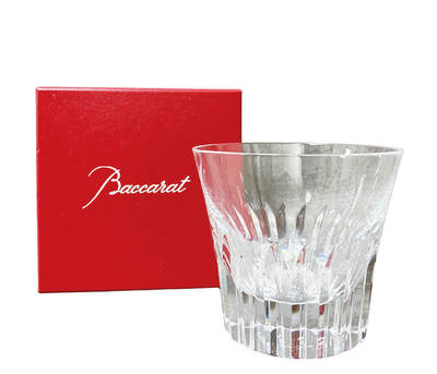 上海拍卖行2025年秋季古董珍玩拍卖会 - 法国Baccarat经典款2022版水晶威士忌杯(全新,原装盒)