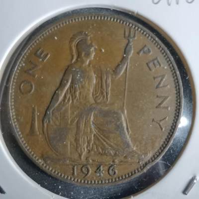 沼泽如烟--第961场 - 英国1946年1便士