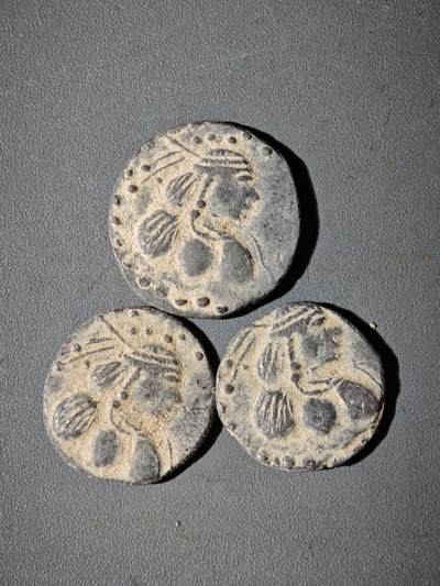 107期新疆红钱粟特钱币丝路钱币专场 - A9铅制丝路币