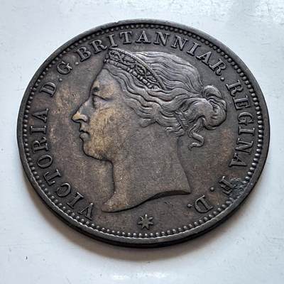 🌹外币初藏🌹🐯2026年第8场  每周二四六晚8️⃣点 接代拍 - 泽西岛1888年1/12先令 好品老铜币