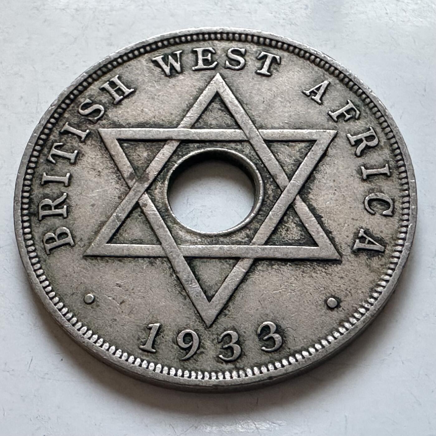 🌹外币初藏🌹🐯2026年第8场  每周二四六晚8️⃣点 接代拍 英属西非1933年一便士