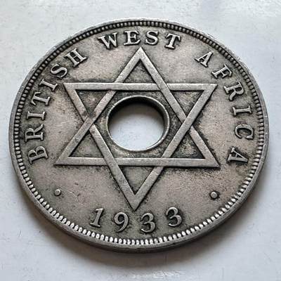 🌹外币初藏🌹🐯2026年第8场  每周二四六晚8️⃣点 接代拍 - 英属西非1933年一便士