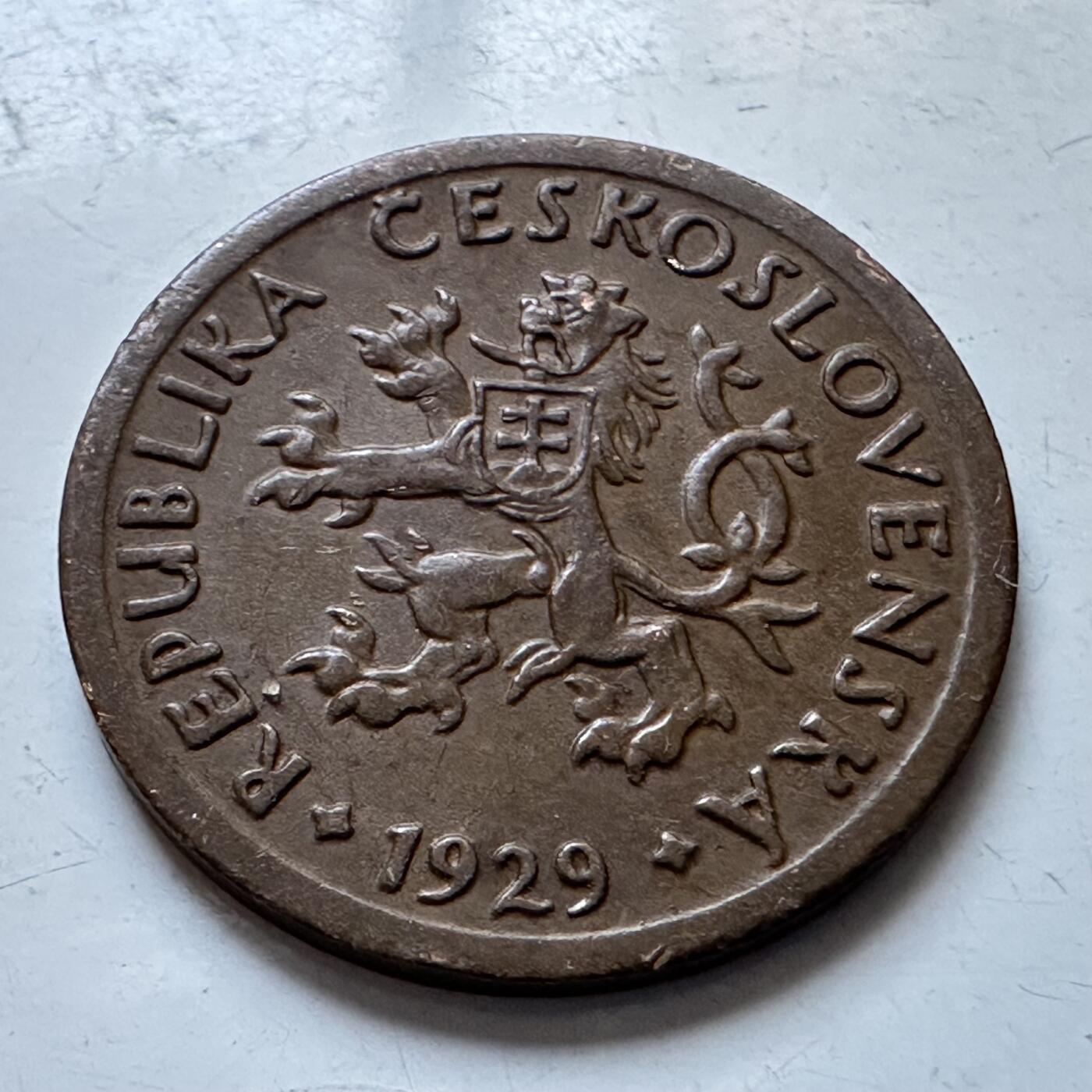 🌹外币初藏🌹🐯2026年第8场  每周二四六晚8️⃣点 接代拍 捷克斯洛伐克1929年10赫勒