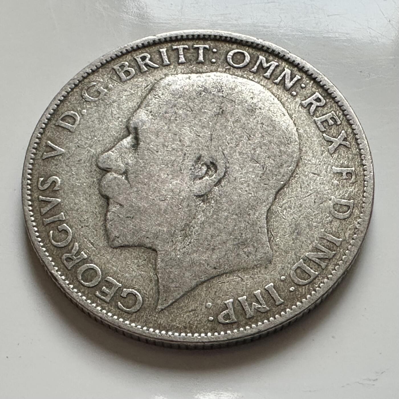 🌹外币初藏🌹🐯2026年第8场  每周二四六晚8️⃣点 接代拍 英国1921年1弗洛林银币 11.3克50%银