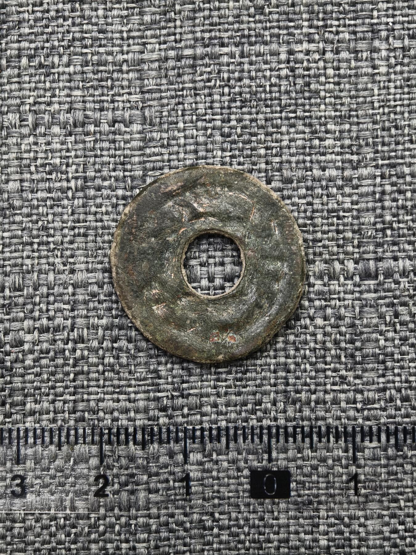 107期新疆红钱粟特钱币丝路钱币专场 碎叶城铸圆穿突骑施汗钱