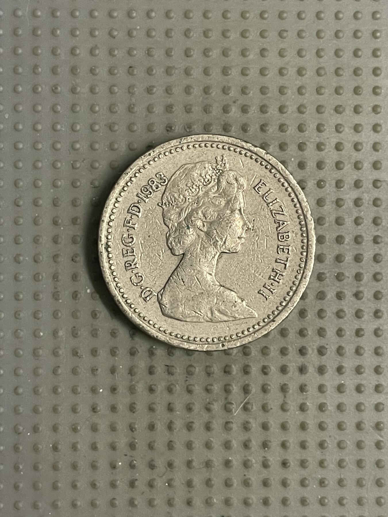 2026年第12场各国散币拍卖（总第162场）16.17两天外出，18号可以发货 英国1983年1镑