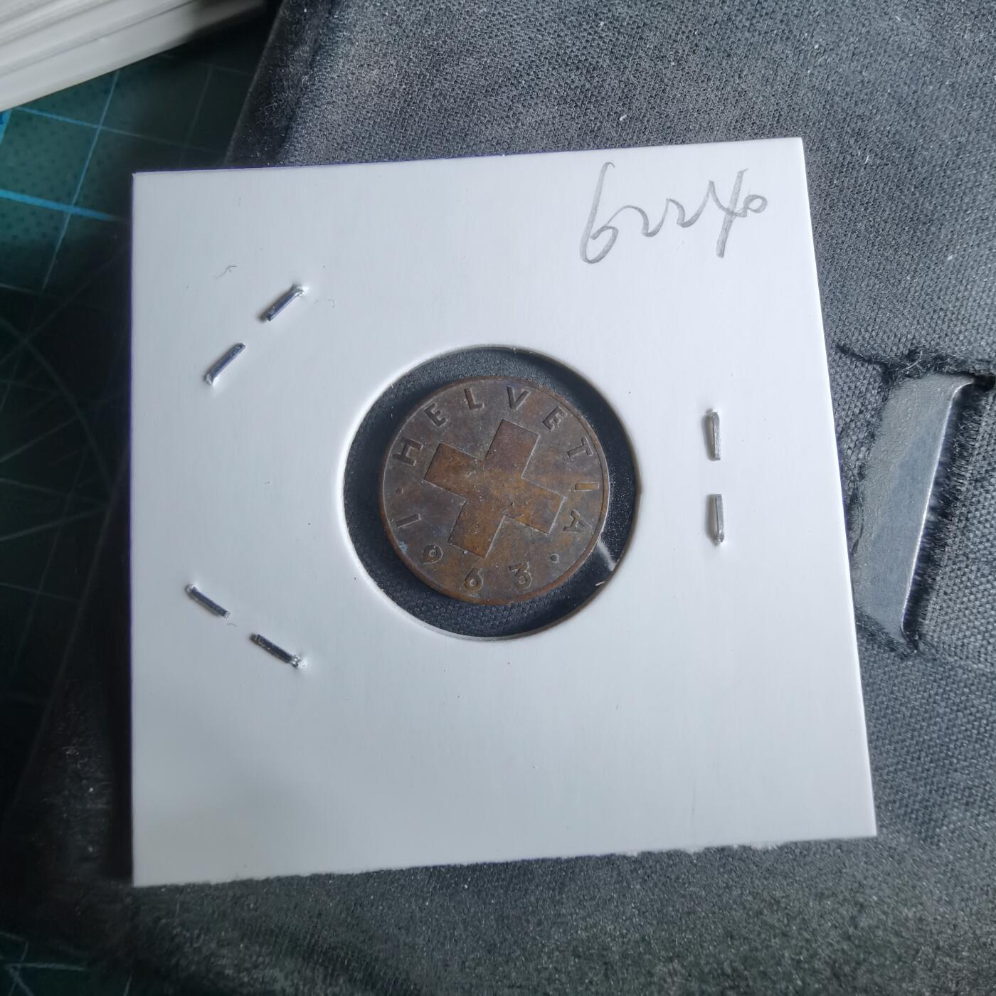 沼泽如烟--第962场 瑞士1963年一分