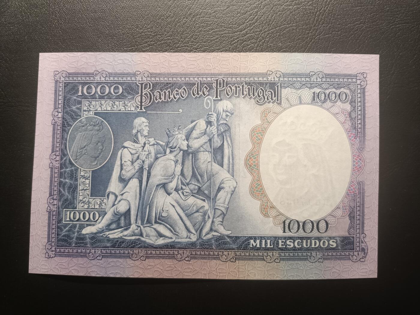 2026一月第三期，总213期 葡萄牙1961年1000艾斯库多AUNC，确立葡英同盟，重视海外利益的兰开斯特的菲利帕王后，少见早期品种